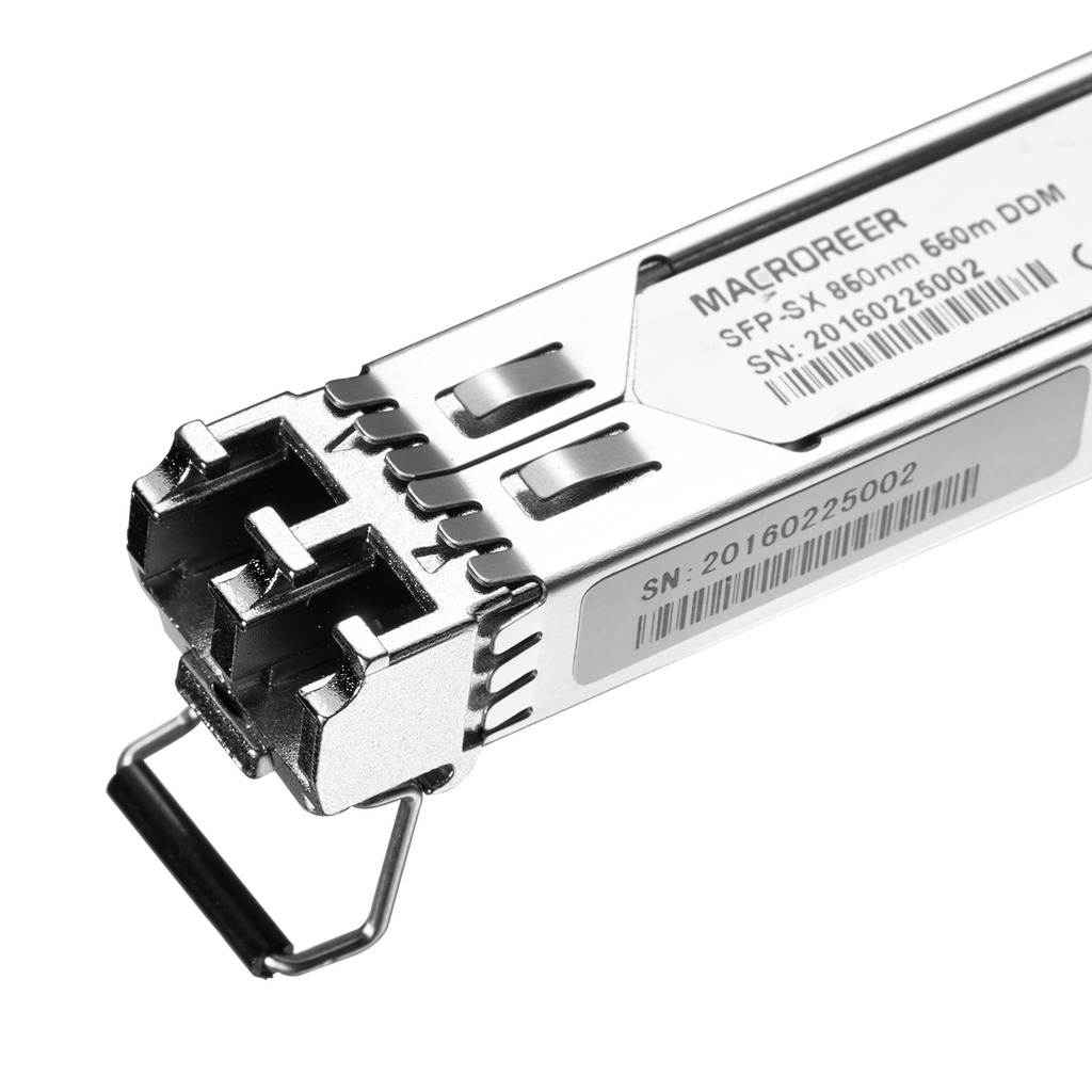 Macroreer SFP Gigabit Fiber optical transceiver module for Arista SFP-1G-SX SFP 1000Base-SX Module with DOM Support 850nm 550m dual LC/PC connector