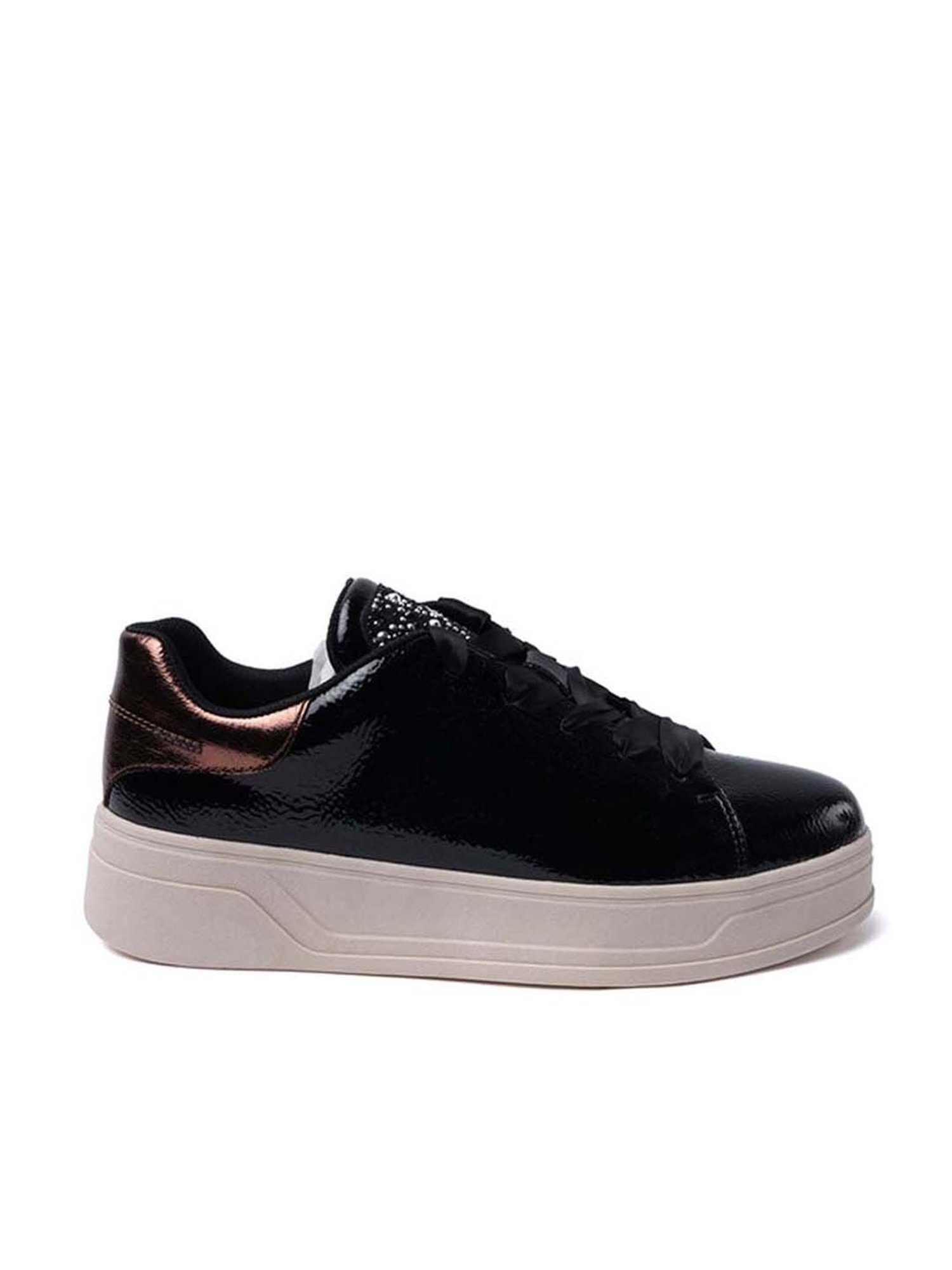 BAGATT Women's Piper Evo Black Casual Sneakers