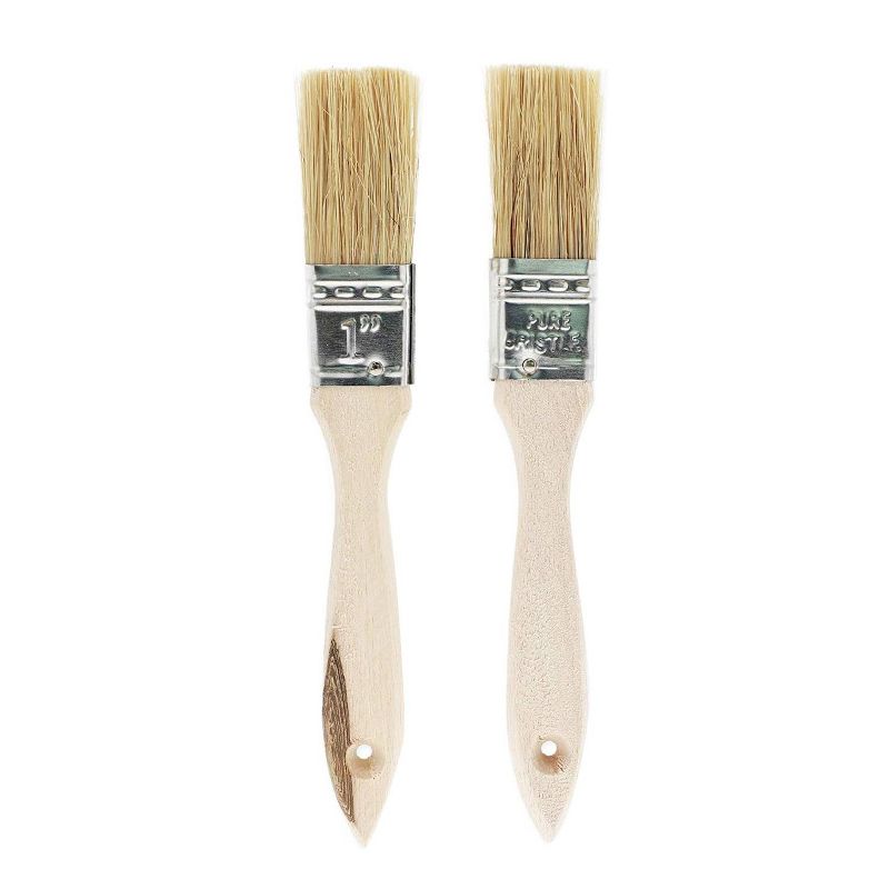 Synthetic Gold Taklon Real Value Brush Set-7/Pkg