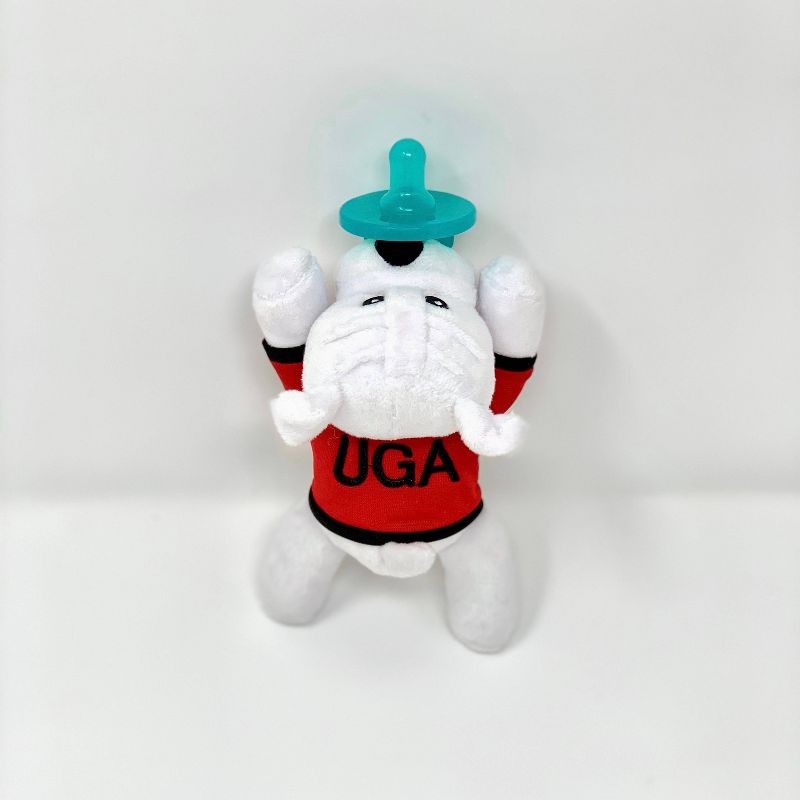 Gamezies University of Georgia Mascot - Uga Pacifier Toy