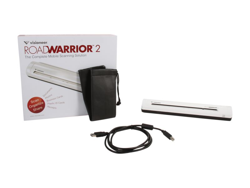 Visioneer RoadWarrior 2 RW2-WU Mobile Business Scanner