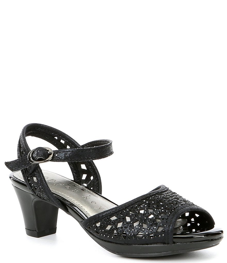 Copper Key Girls' Flutterr Jeweled Dress Sandals (Youth)