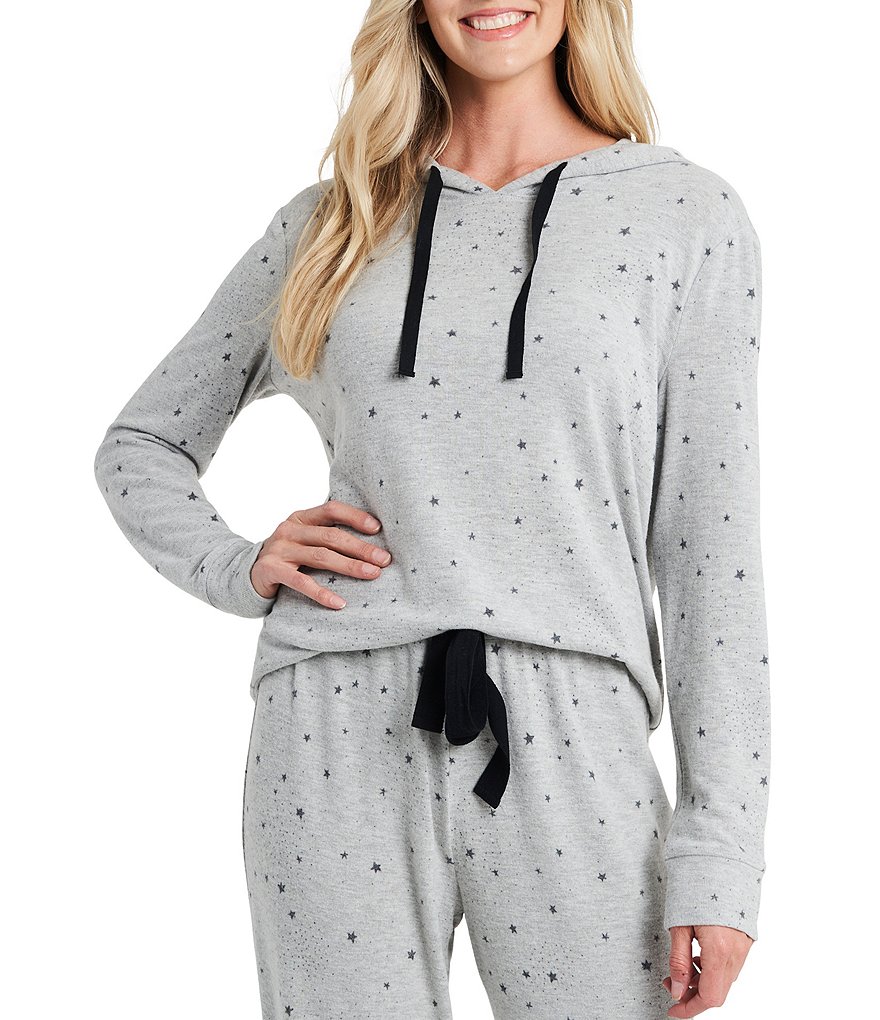 Karen Kane Short Sleeve Tie-Dye Hoodie