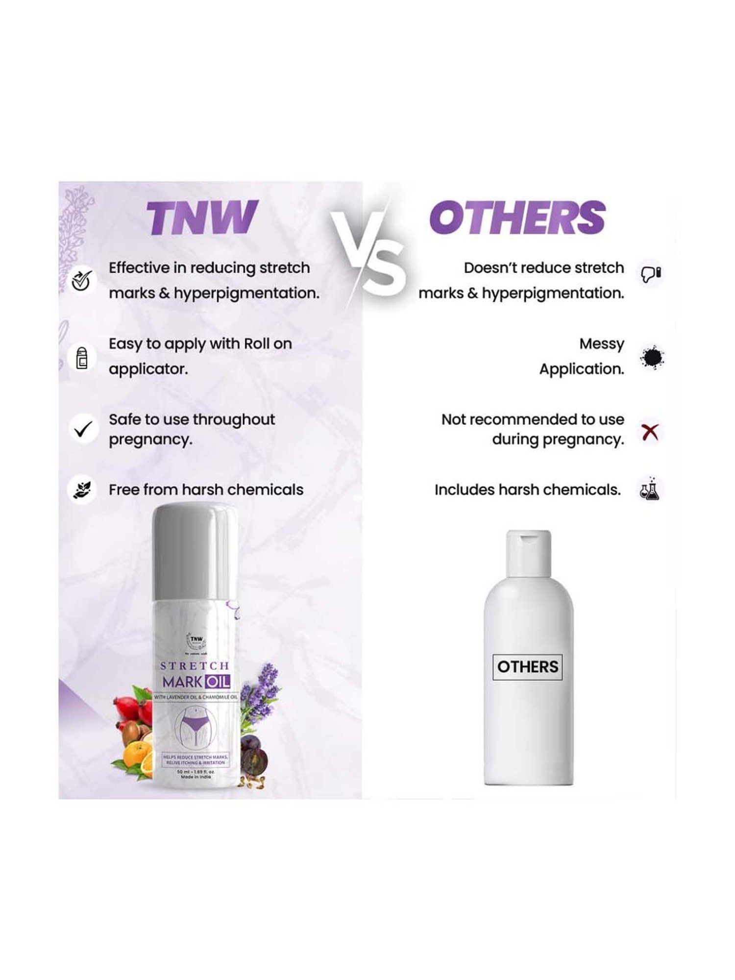 Mom & World Skin Bio Therapy Oil For Stretch Marks - 200 ml