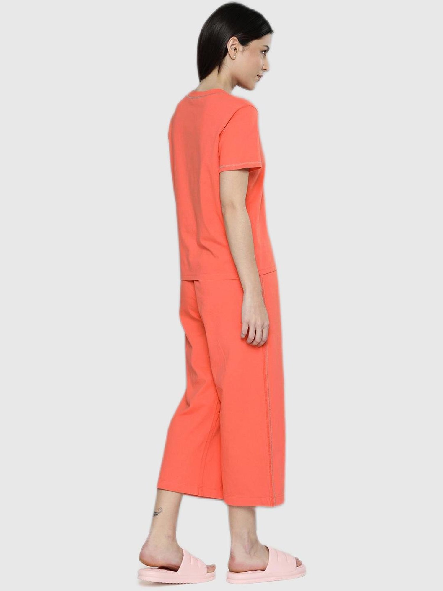 Chemistry Coral Pajama Set