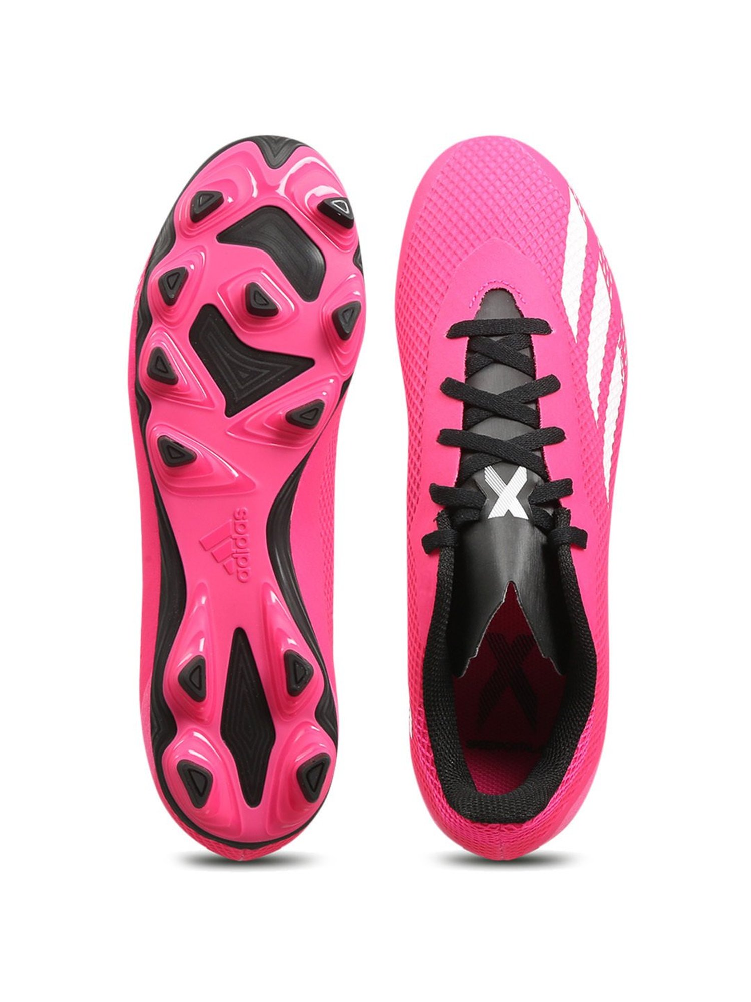 Adidas Men's X SPEEDPORTAL.4 FxG Pink Football Shoes