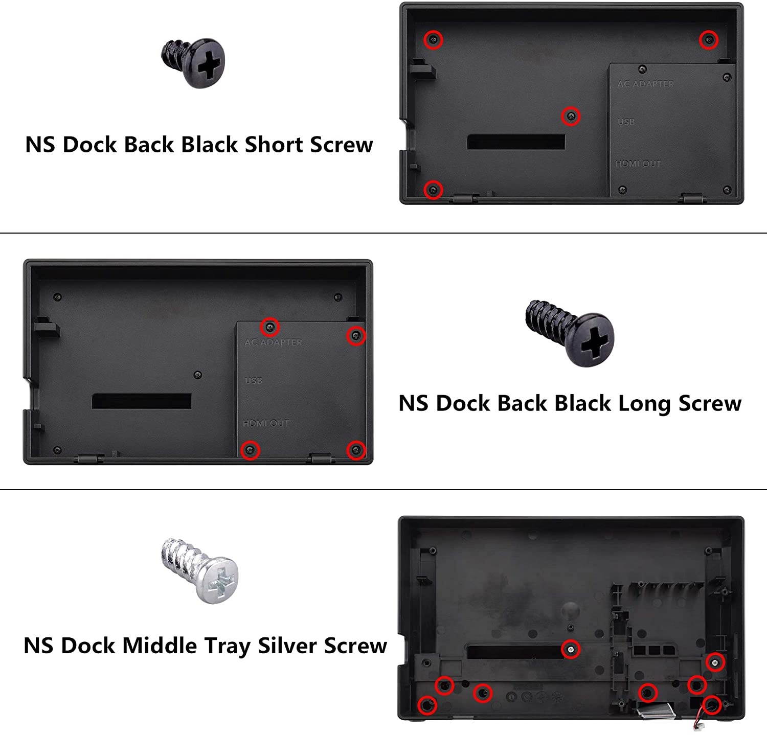 eXtremeRate Custom Soft Touch Grip Faceplate for Nintendo Switch Dock, Classics SNES Style Patterned DIY Replacement Housing Shell for Nintendo Switch Dock - Dock NOT Included