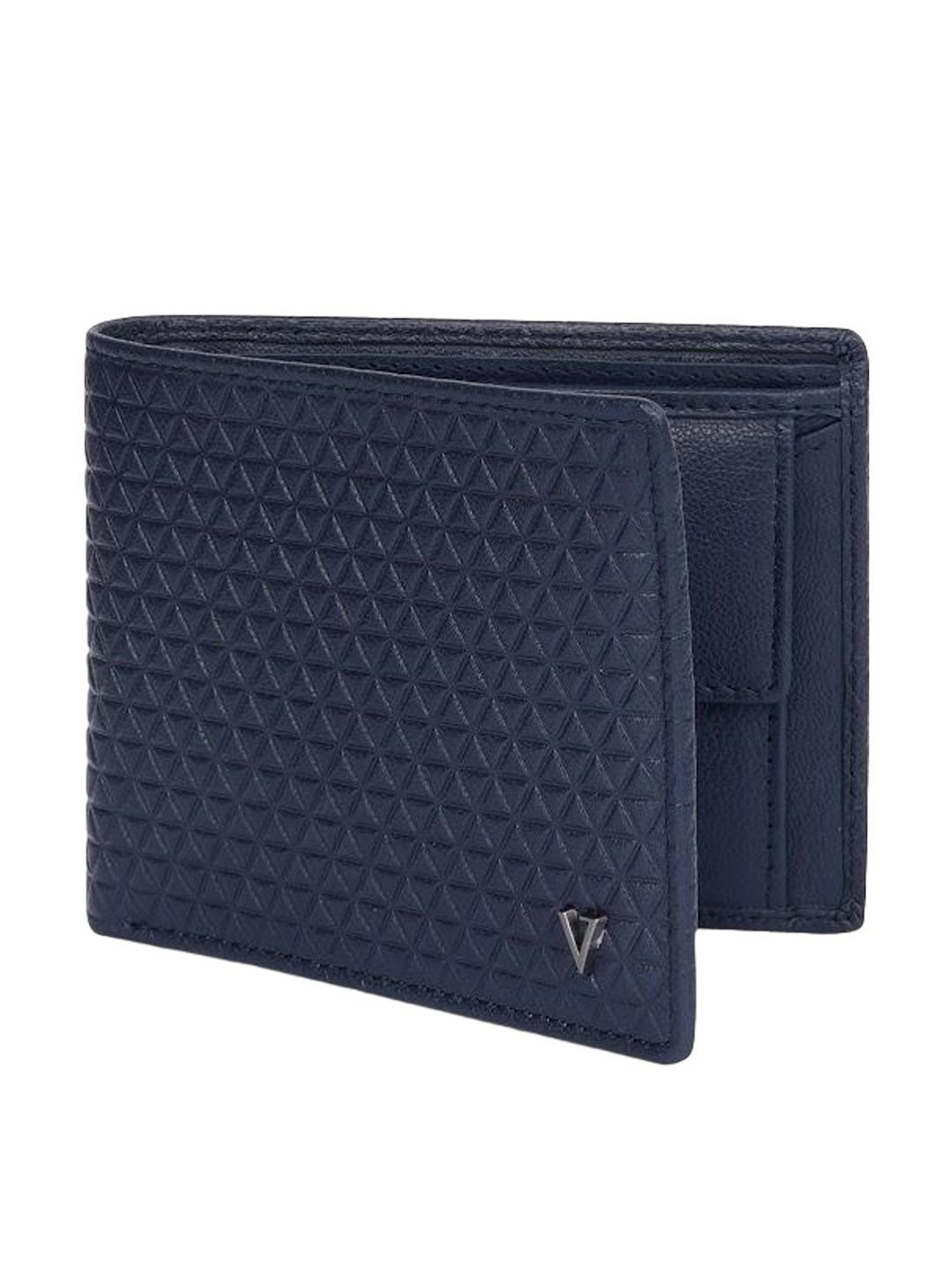 THE HOLISTIK Revival Black & Maroon Casual Leather Bi-Fold Wallet for Men