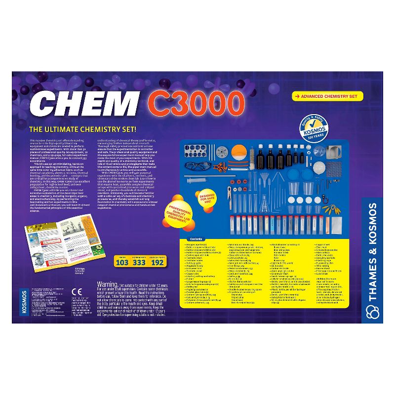 Thames & Kosmos Science Experiment Kit CHEM C3000