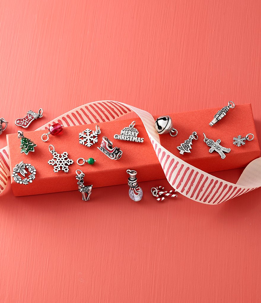 James Avery Faceted Lab-Created Amethyst February Birthstone Charm