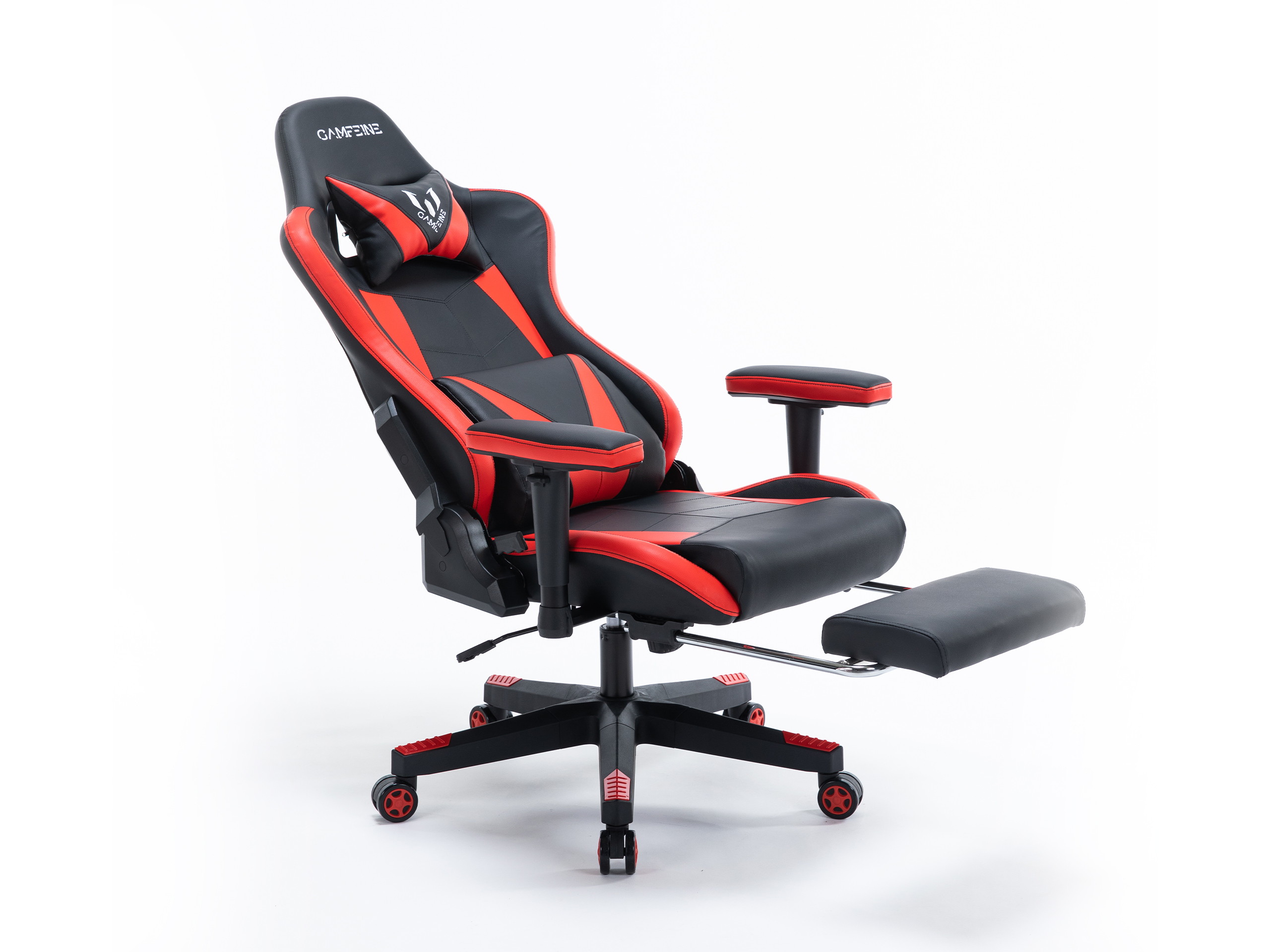Volans Adjustable High Back Gaming Recliner Chair, Racing Office Desk Chair with Removable Lumbar Support and Footrest