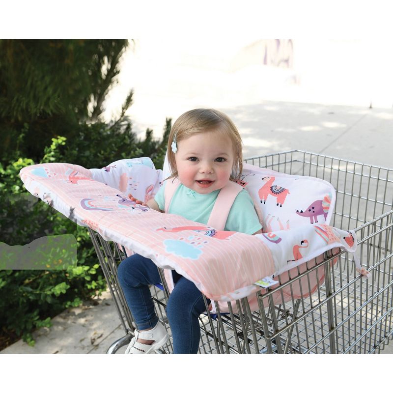 GO By Goldbug Shopping Cart And High Chair Cover Unicorn