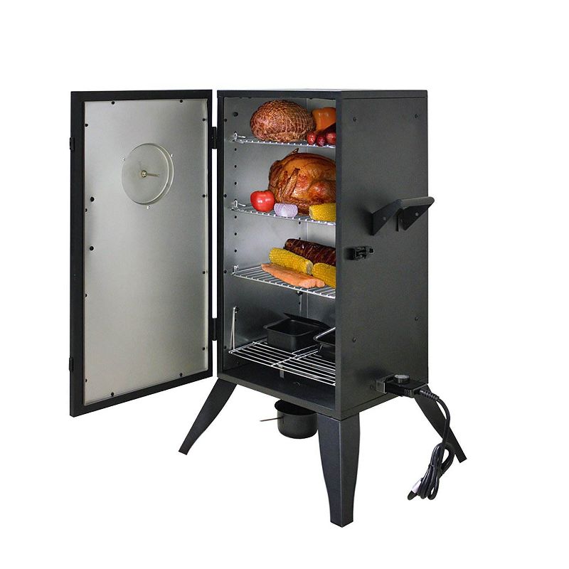 Dyna-Glo Wide Body Vertical Offset Charcoal Smoker Model DGO1890BDC-D