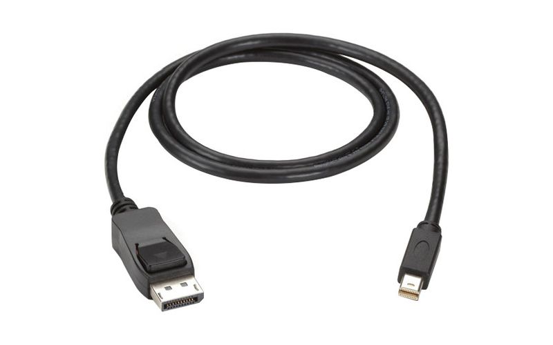 Black Box Mini DisplayPort to DisplayPort Cable, MM, 10-ft. (3.0-m) - 10 ft DisplayPort/Mini DisplayPort A/V Cable for Notebook, Audio/Video Device