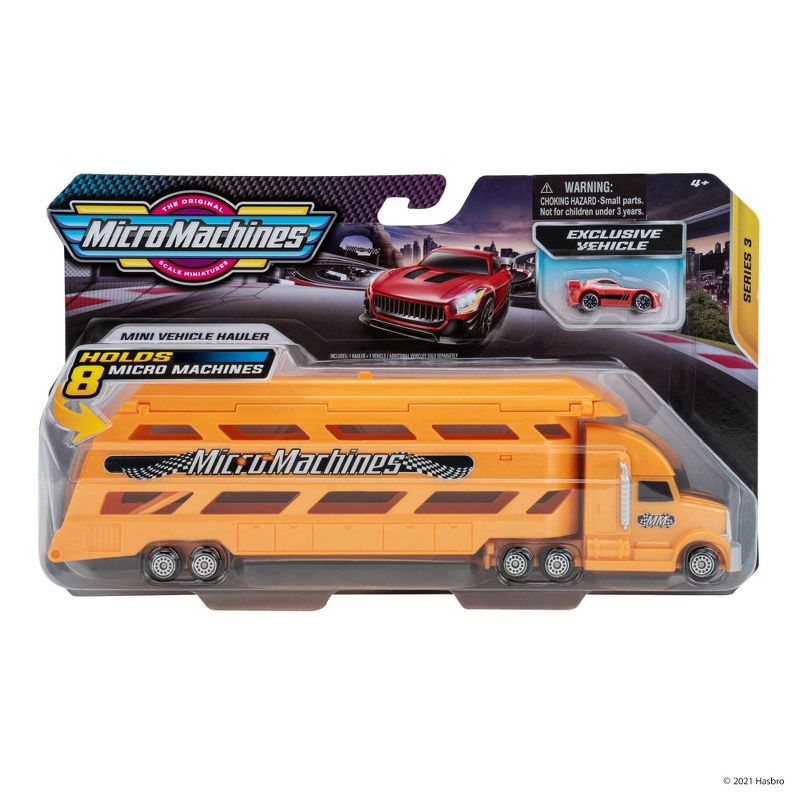 Micro Machines Mini Vehicle Hauler - Orange