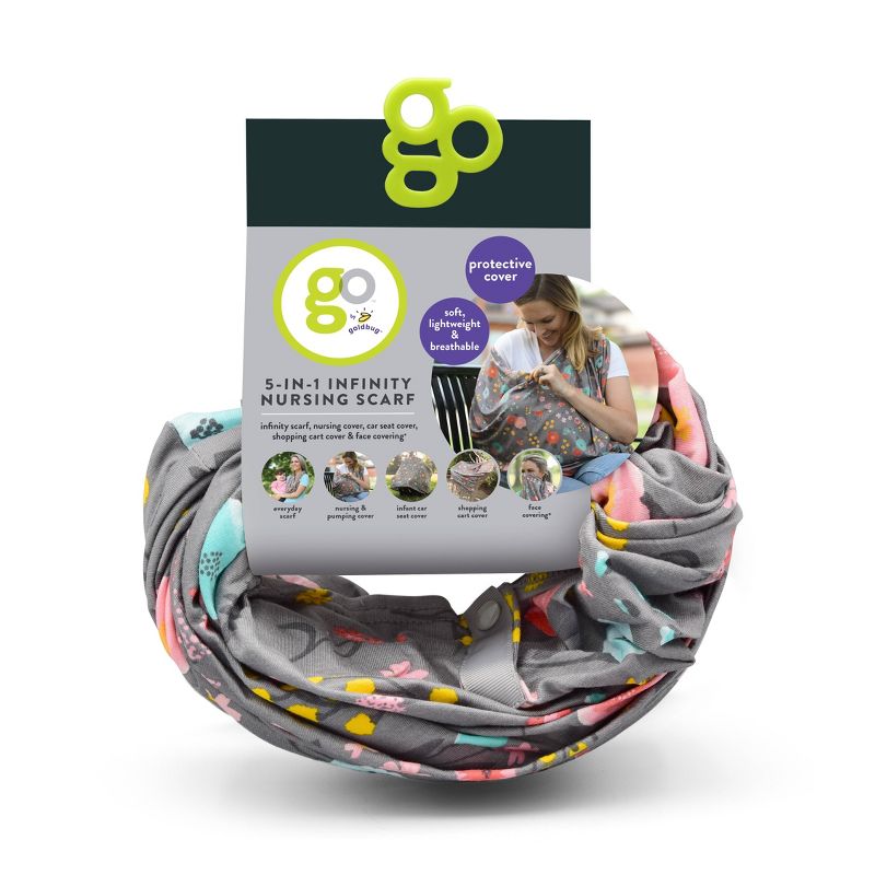 Go by Goldbug Nursing Scarf - Floral
