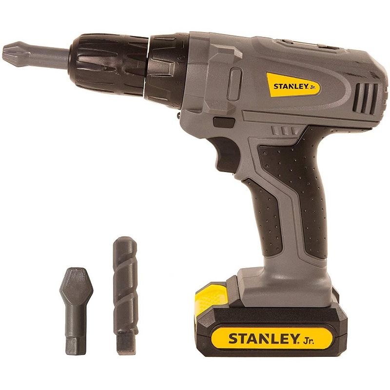 Red Tool Box Stanley Jr. Battery Operated Toy Drill