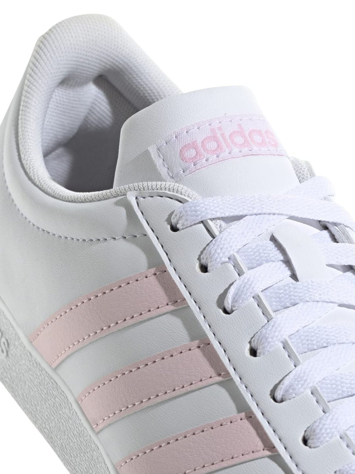 Adidas Women's VL COURT BASE White Skateboarding Shoes