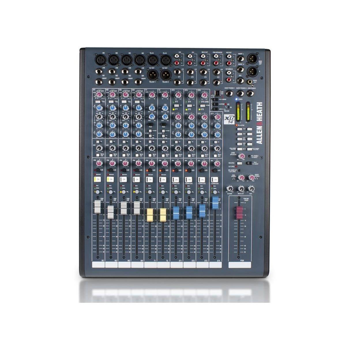 Allen & Heath XB-14 2 Compact Radio Broadcast Mixer #AH-XB-14-2