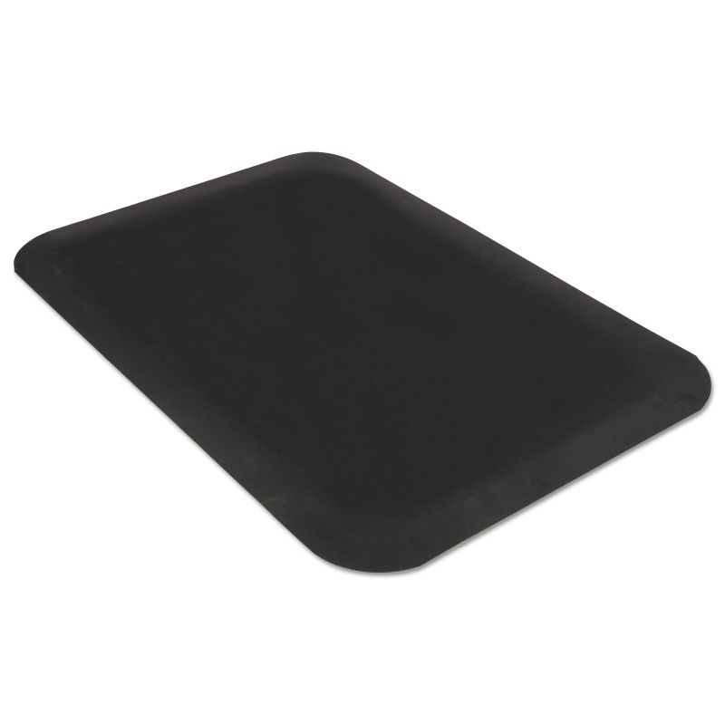 3'x5' Rectangle Solid Floor Mat Black - Guardian
