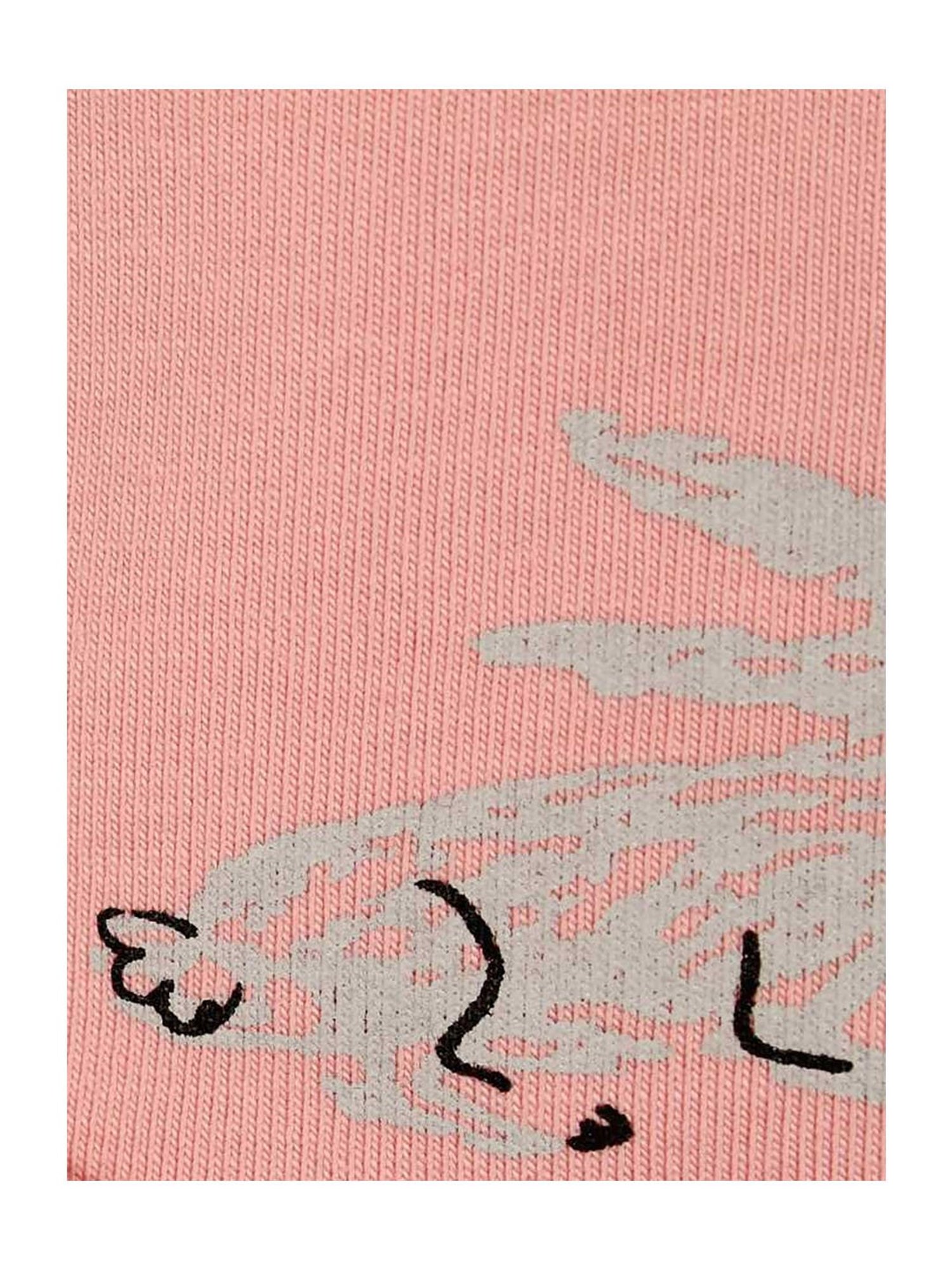 Nino Bambino Kids Peach Printed Leggings