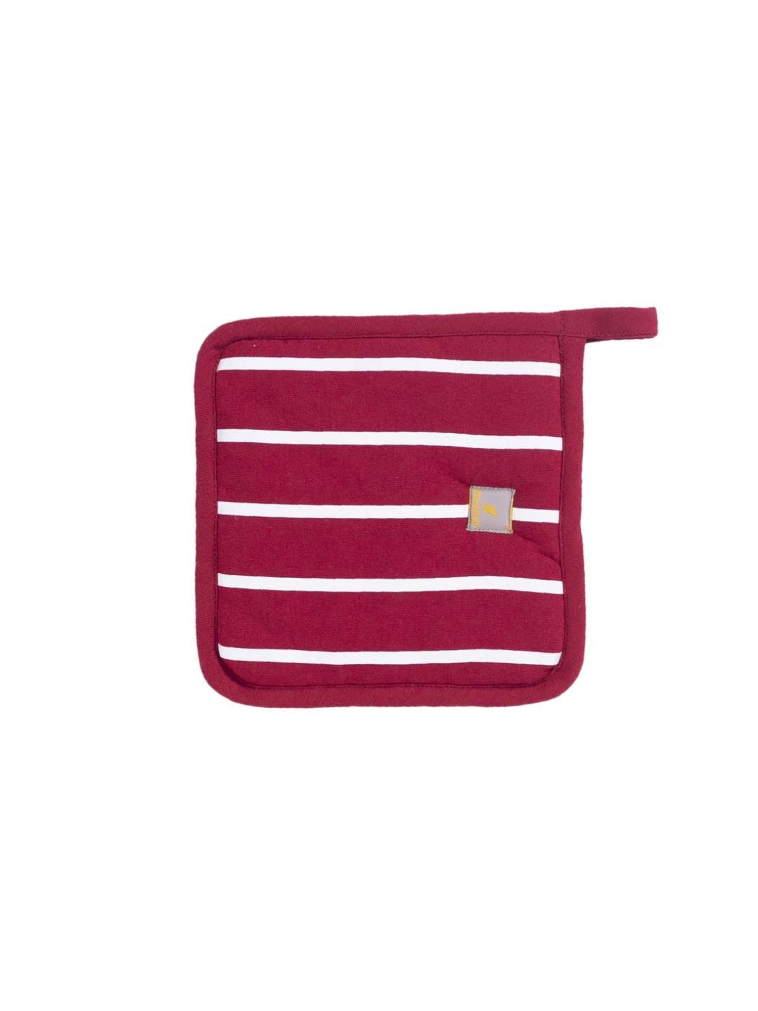 Maspar Red 100% Cotton 225 GSM Pot Holder - Set of 2