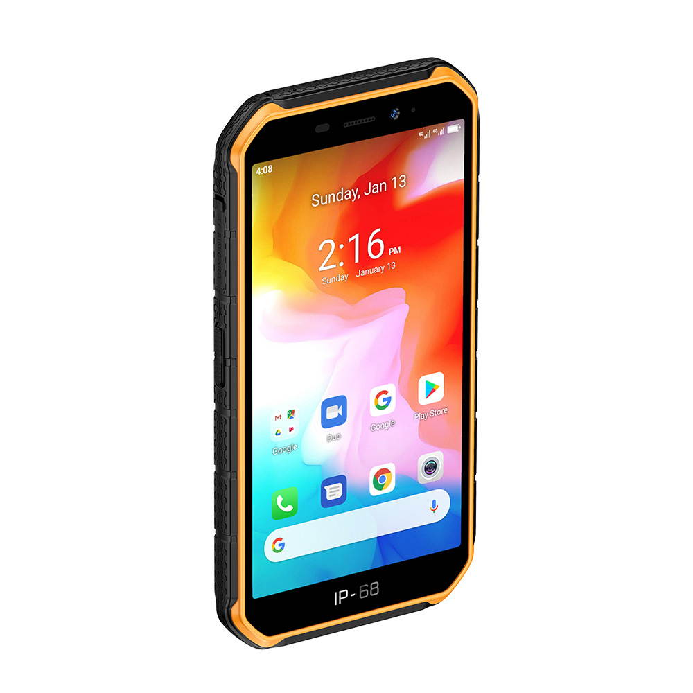 Ulefone Armor X7 Android 10 Rugged Phones, 13MP + 5MP Waterproof Cameras, IP68 Smartphone, NFC, OTG, 4G Dual Sim, 5.0 Inch Screen, 2G RAM 16GB ROM, 4000mAh Battery, GPS, Bluetooth, WIFI