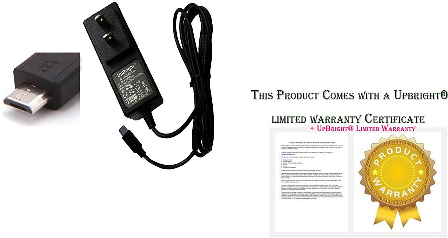 UPBRIGHT Global AC/DC Adapter for Epik ELT0702 ELT0703 ELT0703-PK ELT0703-BL ELT0703-GR ELT0703/RD 7" & ELT0801 ELT0801-BL ELT0801-PK 8" Learning Tab Android Kids Table Power Supply Battery Charger