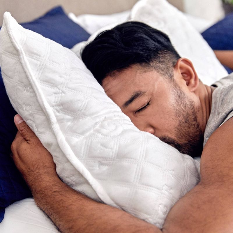 Standard Shredded Memory Foam Hybrid Bed Pillow - Gravity