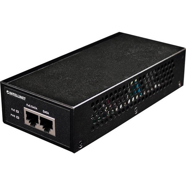 Intellinet 560566 Intellinet 1-Port Gigabit High-Power PoE+ Injector - IEEE 802.3at/af compliant injector with 1 x30 watt port