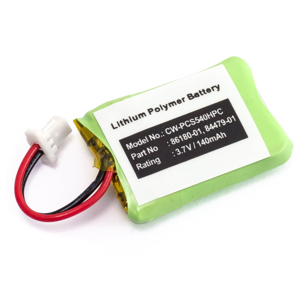 Battery for Plantronics CS540 CS540A CS540-XD Wireless Headset 86180-01 84479-01