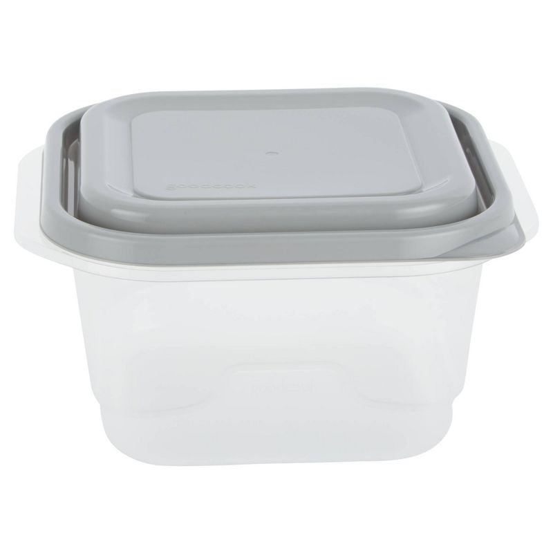 GoodCook EveryWare Square 5.2 Cups Food Storage Container - 4pk