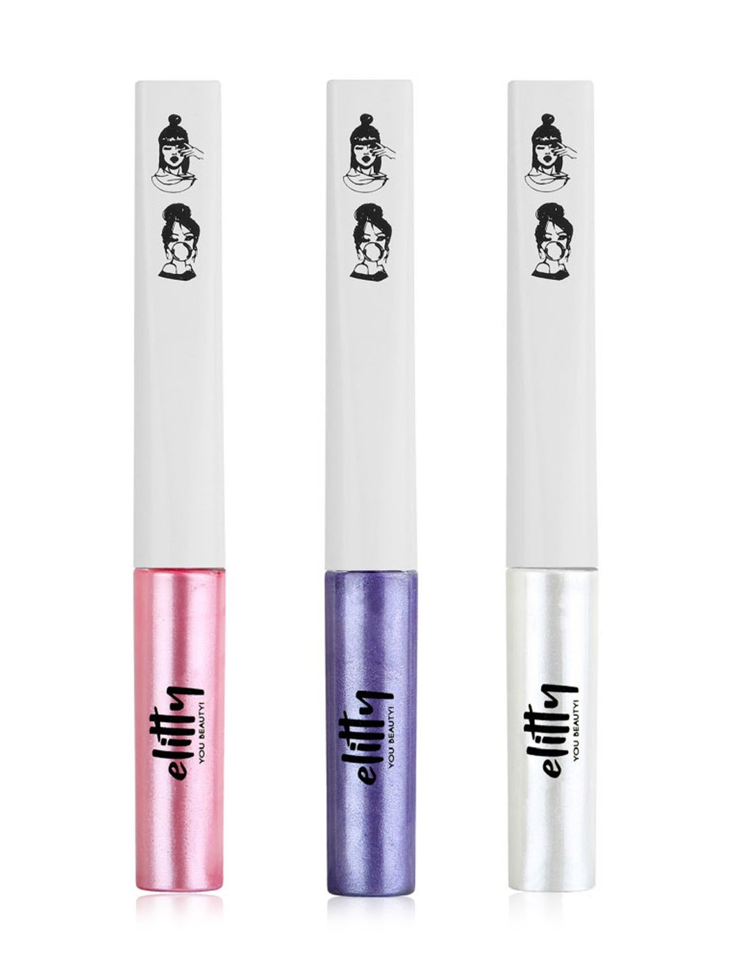 Elitty Eye Gotta Feeling Christmas Eve Eyeliner Combo - Pack of 3