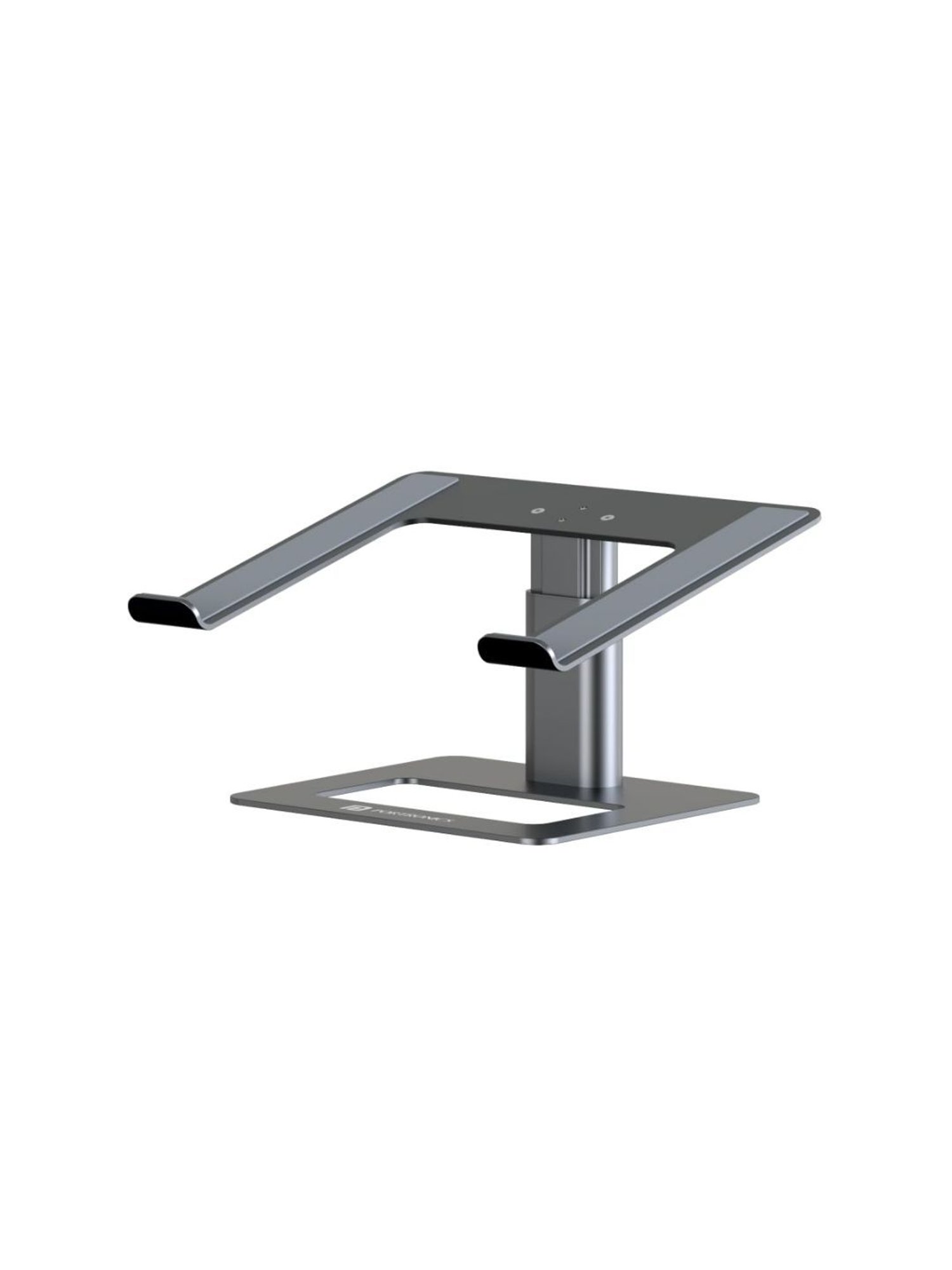Portronics My Buddy K5 Portable Laptop Stand with Aluminium Frame, Adjustable Height (Grey)