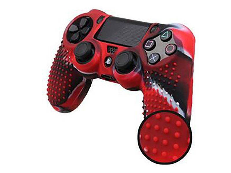 PS4 Controller Covers - PS4 Silicone Skins for DualShock 4 - PS4 Accessories Anti-Slip Cover Case for Sony Playstation 4