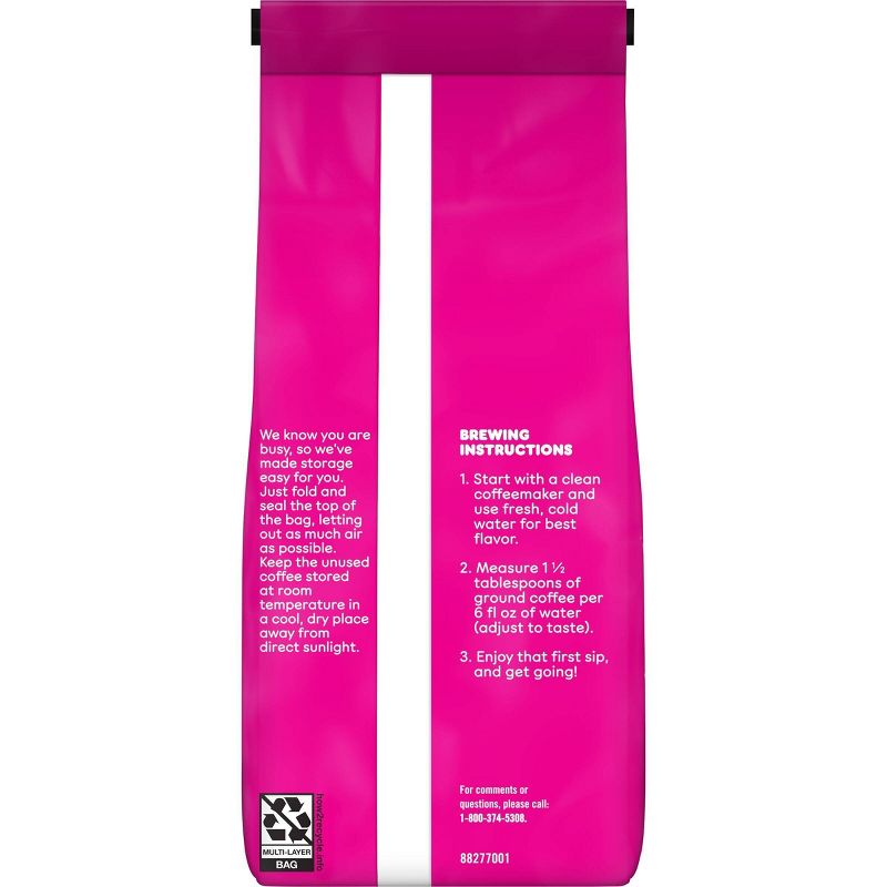 Dunkin' Donuts Polar Peppermint Medium Roast Ground Coffee -11oz