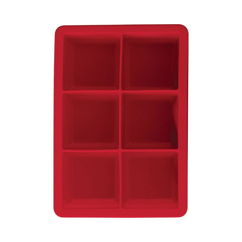 Houdini Silicone Ice Tray Red