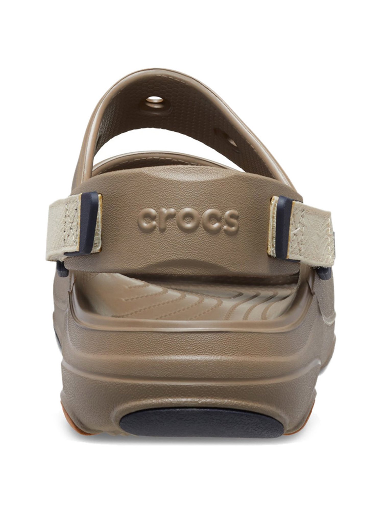 Crocs Men's All-Terrain Brown Sling Back Sandals