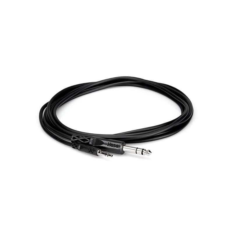 CMS110 35 mm TRS to 14quot TRS Stereo Interconnect Cable 10 Feet