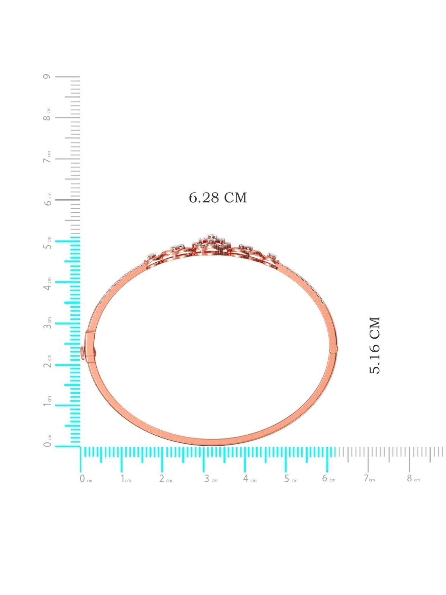 Joyalukkas 18k Gold Flashed Diamond Bracelet