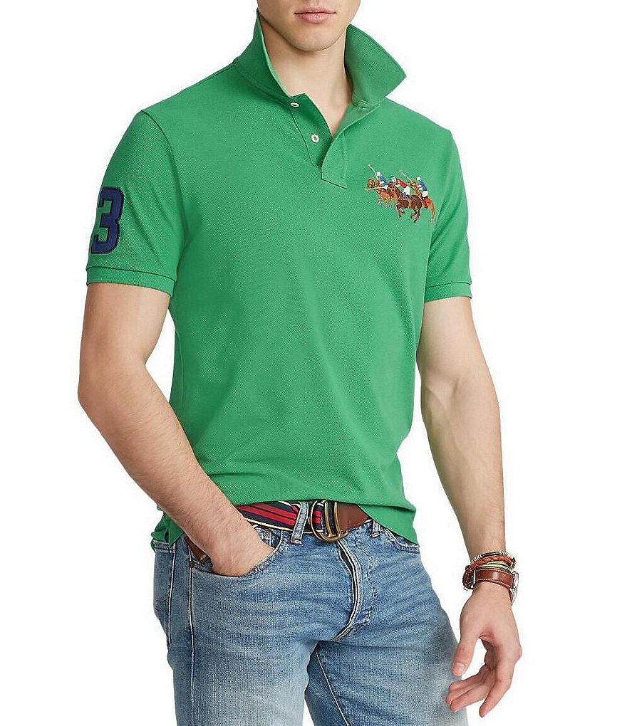 Cutter & Buck Big & Tall Prospect Textured Performance Stretch Short-Sleeve Polo Shirt