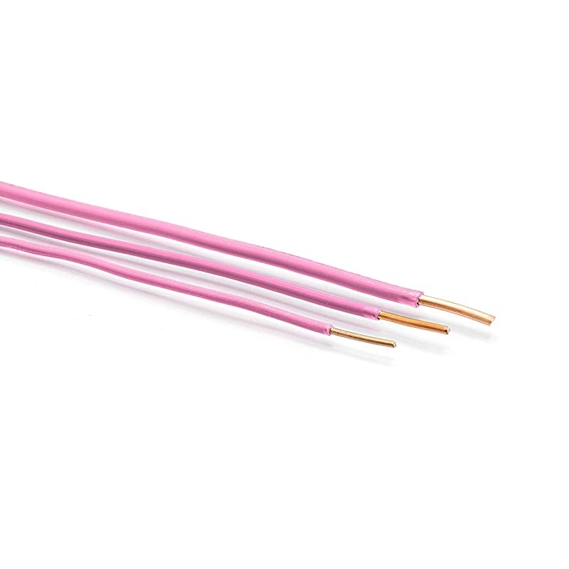 THHN Wire - 14 AWG - 100 Feet - Solid Copper Grounding Wire, Proudly Made in America - Ground Protection Satellite Dish Off-Air TV Signal - UV Jacketed Antenna Electrical Shock