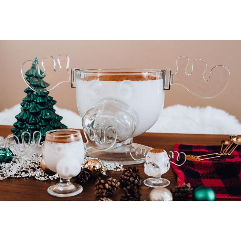 ICUP, Inc. National Lampoon's Christmas Vacation Griswold Moose Punch Bowl | 136 Ounces