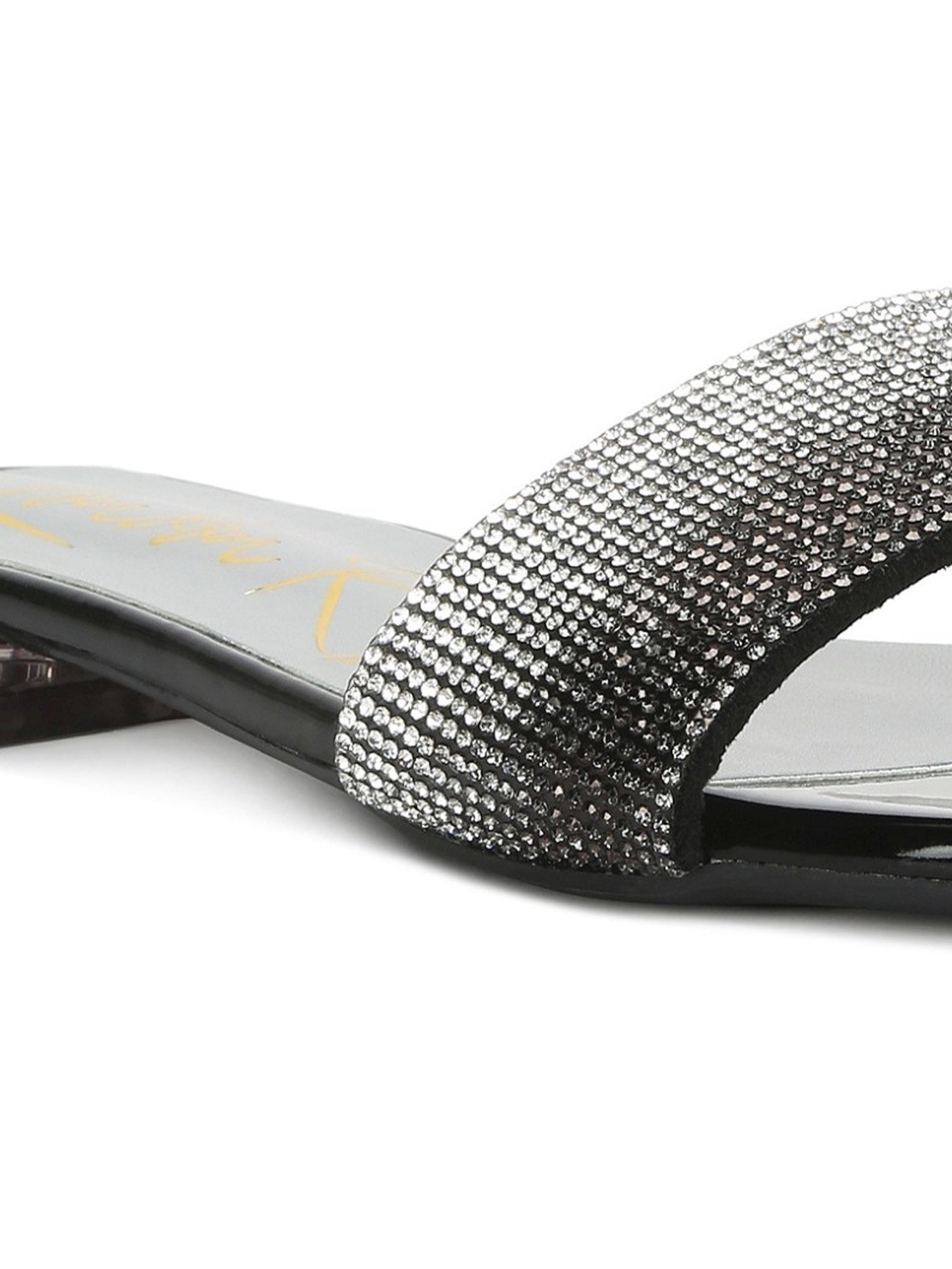 London Rag Women's Black Casual Sandals