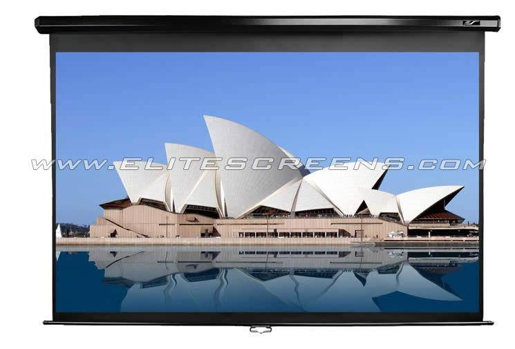 Elite Screens Manual M142UWH2 Manual Projection Screen - 142" - 16:9 - Wall Mount, Ceiling Mount