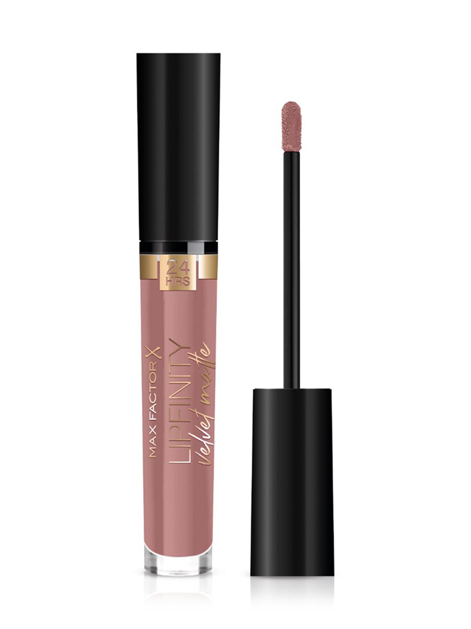 Max Factor 24 Hrs Lipfinity Velvet Matte Liquid Lipstick Elegant Brown - 3.5 ml