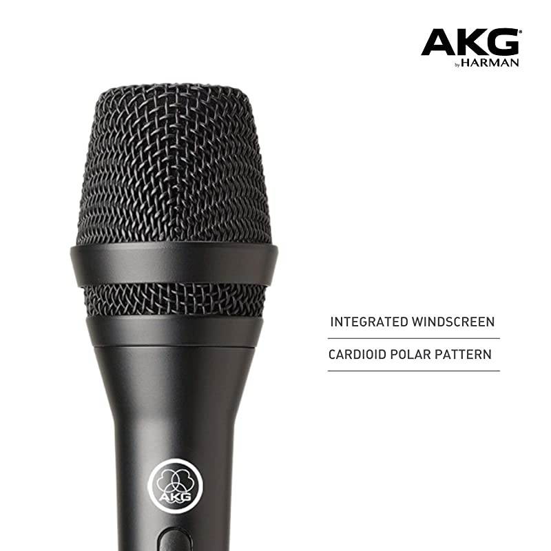 Perception P3S HighPerformance Dynamic Cardiod Microphone for Backing Vocals and Instruments