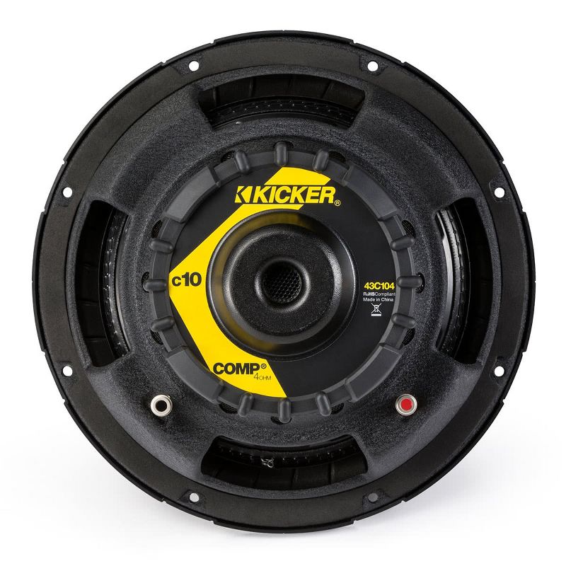 Kicker 43C104 Comp 10" 150-Watt 4-Ohm Subwoofer