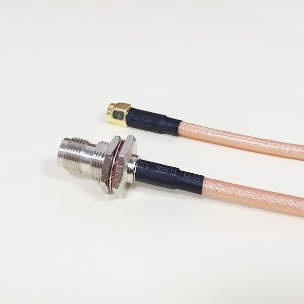 High quality low-attenuation RP-SMA Male Plug Connector Switch RP-TNC Female Jack Connector RG142 50CM 20" Adapter