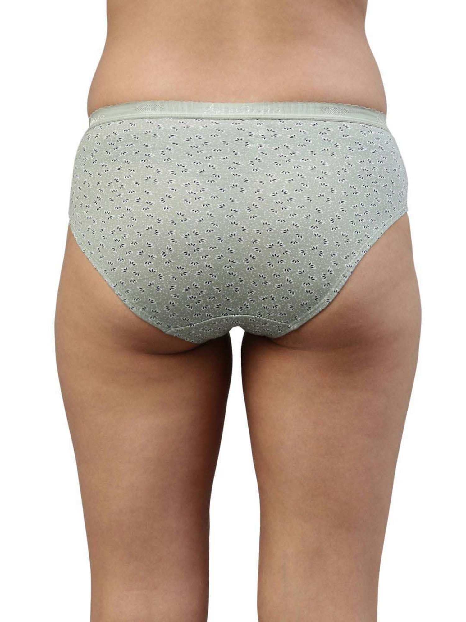 FEELINGS Brown & Pink Cotton Printed Hipster Panties - Pack of 6